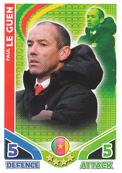 Paul Le Guen Cameroon 2010 World Cup Match Attax Managers #284